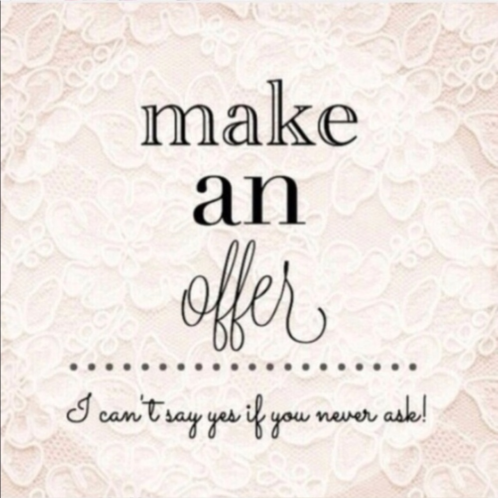 Make offer, bundle, save, free shipping available